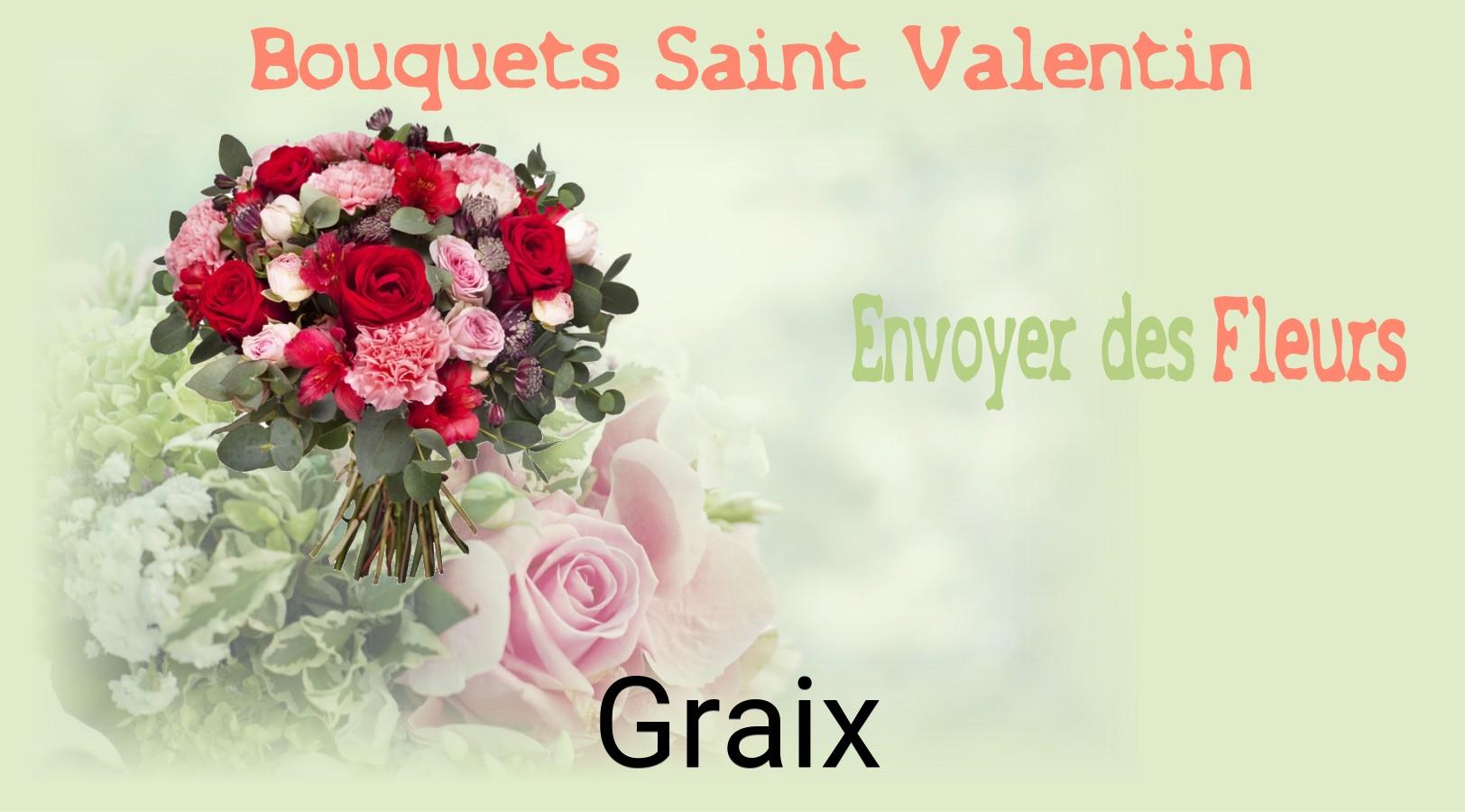 Roses de Saint-Valentin livrées à Graix